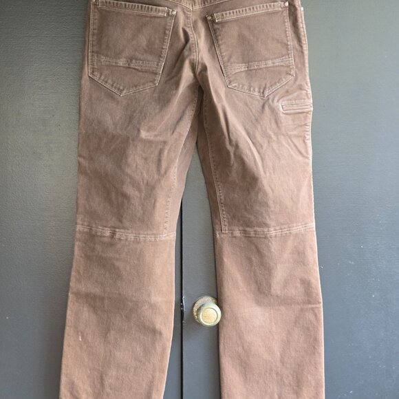 Eddie Bauer brown Hiking Pants Outdoor Mens 34x34 work - Picture 5 of 12